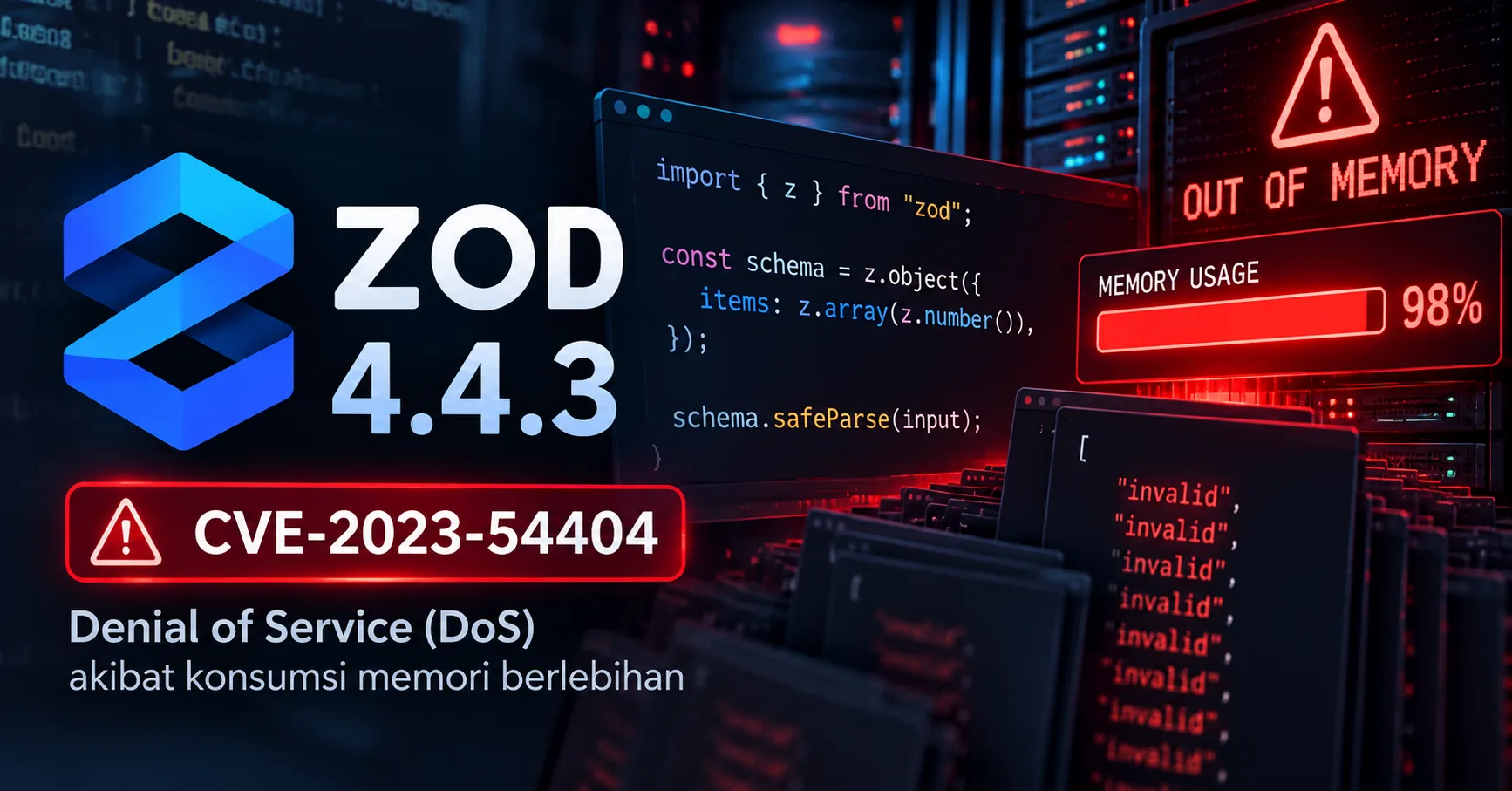 Celah Keamanan Zod 4.4.3: Ancaman Denial of Service dan Cara Mengatasinya