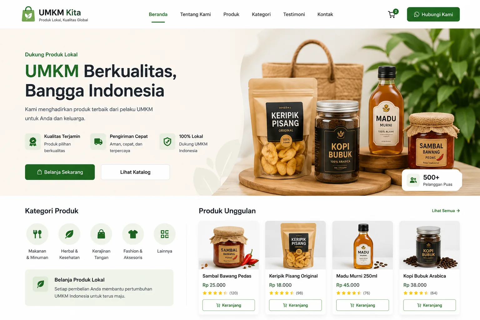 Website UMKM
